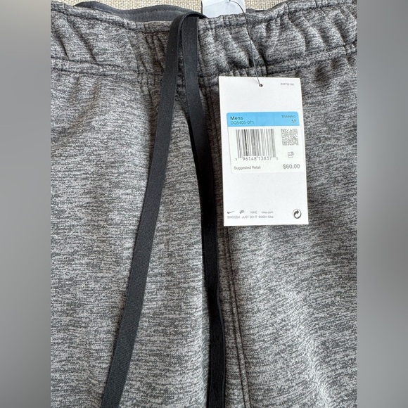 Nike Men’s Therma-FIT Joggers NWT, size M, color heathered gray - Picture 4 of 15